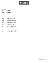 Miele PFD 102 i Installation Plan