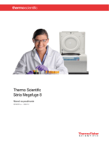 Thermo Fisher Scientific Megafuge 8 Series Používateľská príručka