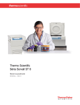 Thermo Fisher Scientific Sorvall ST 8 Series Používateľská príručka