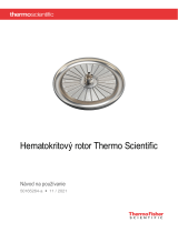 Thermo Fisher Scientific Hematocrit Rotor Návod na používanie
