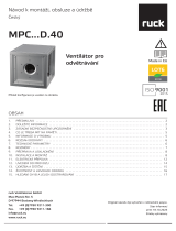 Ruck MPC 560 D4 40 Návod na obsluhu