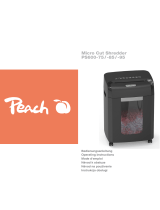 Peach PS600-85 Návod na obsluhu