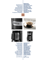 De'Longhi ICM15210 Filter Coffee Machine Používateľská príručka