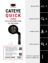 Cateye Quick [CC-RS100W] Používateľská príručka