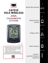 Cateye Velo Wireless [CC-VT230W] Používateľská príručka