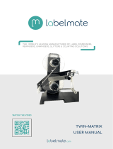 Labelmate TWIN-MATRIX-8-R/L Používateľská príručka