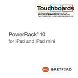 Bretford PowerRack 10 Používateľská príručka