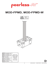 Peerless MOD-FPMD-W Návod na inštaláciu