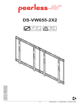 Peerless DS-VW655-2X2 Návod na inštaláciu