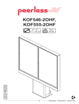 Peerless KOF555-1OHF Používateľská príručka