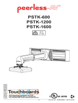 Peerless PSTK-1600 Návod na inštaláciu
