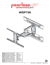 Peerless WSP756 Návod na inštaláciu