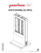 PEERLESS-AV KIPC2549B-S-WHL Návod na inštaláciu