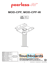 Peerless MOD-CPF Návod na inštaláciu