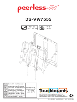Peerless DS-VW755S Návod na inštaláciu