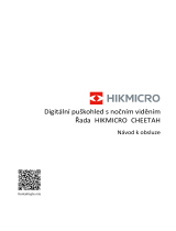 HIKMICRO CHEETAH Scope Používateľská príručka