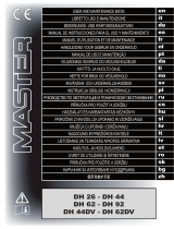 Master DH MCS 110-230V 50HZ Používateľská príručka