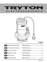 Tryton TPB750 Používateľská príručka