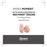 Widex MOMENT M-CIC M Užívateľská príručka