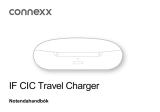 connexx IF CIC Travel Charger Užívateľská príručka