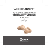 Widex MAGNIFY M-IM Užívateľská príručka