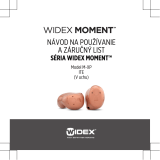 Widex MOMENT M-XP Užívateľská príručka