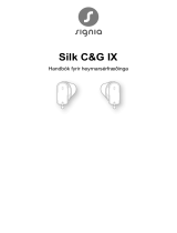 Signia KIT Silk C&G 3IX Užívateľská príručka