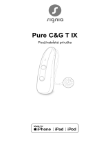 Signia Pure C&G T 5IX Užívateľská príručka