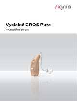 Signia CROS Pure Užívateľská príručka