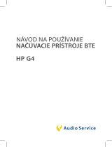 AUDIOSERVICE HP 12 G4 Používateľská príručka