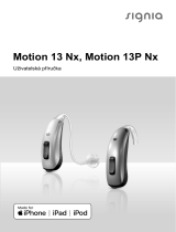 Signia MOTION 13 7NX Užívateľská príručka
