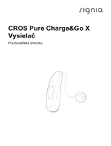 Signia CROS Pure Charge&Go X Užívateľská príručka