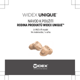 Widex UNIQUE U-IM 220 Užívateľská príručka