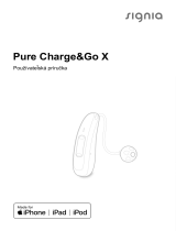 Signia Pure Charge&Go 5X Užívateľská príručka