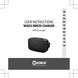 Widex mRIC Charger WPT102 Užívateľská príručka