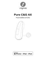 Signia Pure C&G 2AX Užívateľská príručka