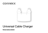 connexx Universal Cable Charger Užívateľská príručka