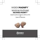 Widex MAGNIFY M-CIC Užívateľská príručka