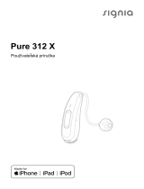 Signia Pure 312 2X Užívateľská príručka