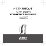 Widex UNIQUE U-FA 440 DEMO Užívateľská príručka