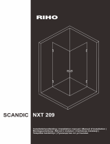 Riho Scandic NXT X209 Návod na obsluhu