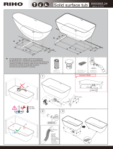 Riho freestanding solid surface baths Assembly And Maintenance Instruction
