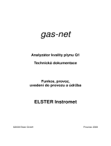 Elster gas-lab Q1 Návod na používanie