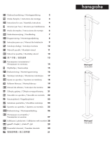 Hansgrohe 200334 Návod na inštaláciu