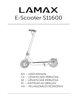 Lamax E-Scooter S11600 Používateľská príručka