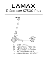 Lamax E-scooter S7500 Plus Používateľská príručka