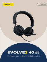 Jabra Evolve2 40 - USB-C MS Teams Mono Používateľská príručka