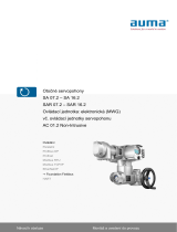 AUMA Multi-turn actuators SA 07.2 Návod na používanie