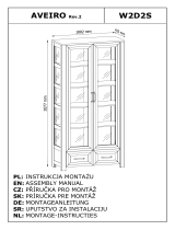 Gała Meble AVEIRO V2 - W2D2S Návod na obsluhu