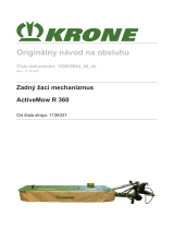 Krone BA ActiveMow R 360 Návod na používanie